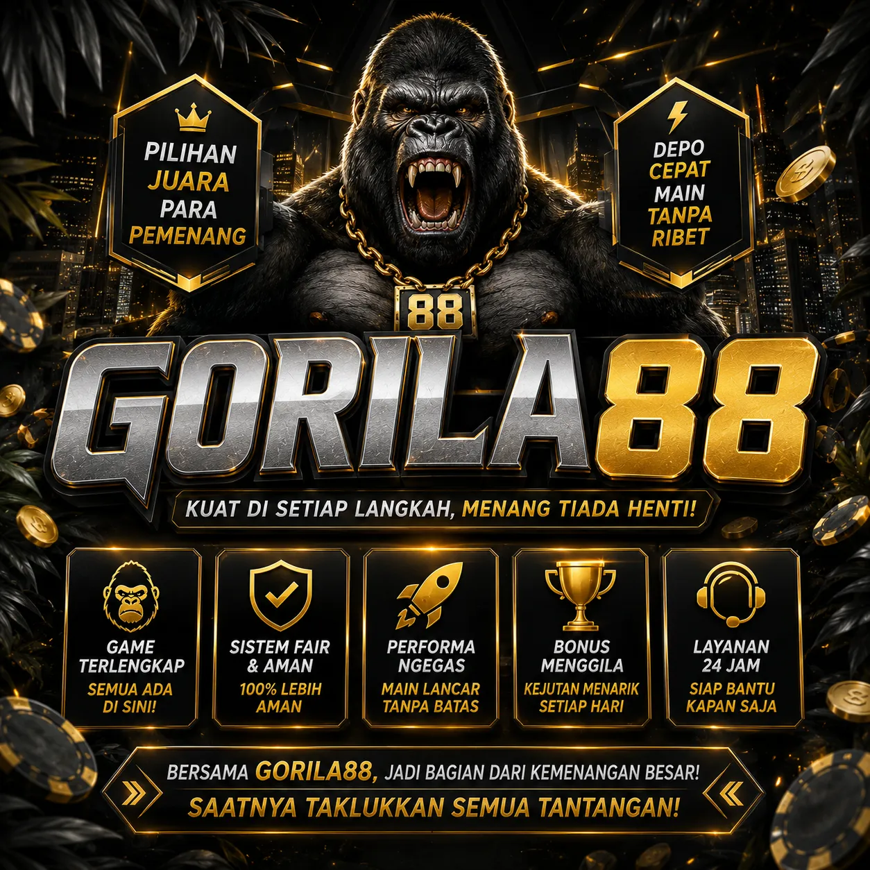 GORILA88 Banner